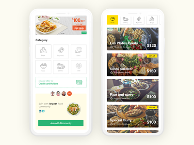 Food Ordering App Ui Design | Daily UI Design