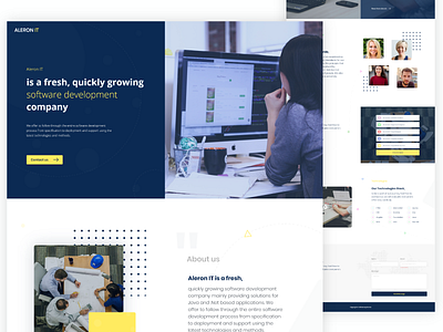 IT Company Web design agency agency website designer it company landing page design landingpage webdesign website