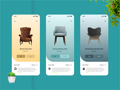 Furniture Store App Design By Sanoj Dilshan On Dribbble