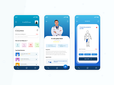 Medical App design app design app designer doctor doctor app doctors health app healthcare app hospital hospital app medical user interaction
