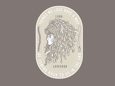Luna Lovegood hatching identity illustration logo
