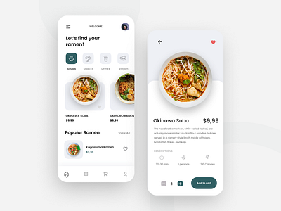 Delivery Ramen Mobile Apps by Indah Ratna Sari on Dribbble