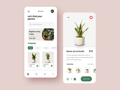 Exploration - Plant Store App
