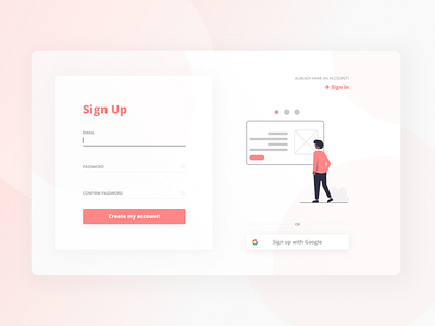 Daily UI Challenge - 001 Signup