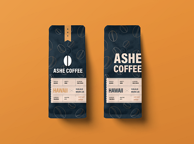 Ashe Coffee coffee coffee bean coffeebag coffeeshop logo logodesign logos logotype mockup
