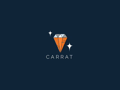 Carrat branding icon idea inspiration logo logodesign wordplay