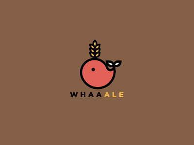 Whaaale beer branding icon idea inspiration label logo logodesign