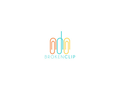 Broken Clip branding clip icon idea inspiration logo logodesign