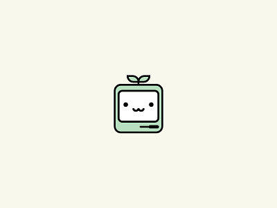 New Bebeminze branding character cute logo oldmac simple