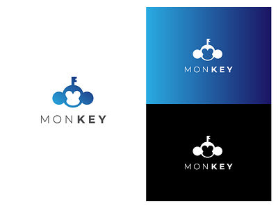 Monkey branding icon inspiration logo logodesign logomark monkey simple wordplay