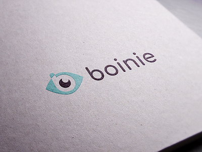 Boinie Branding branding eye inspiration logo logodesign logomark logos