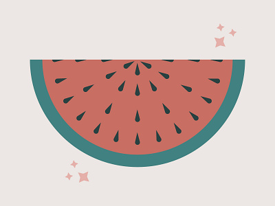 Watermelon design fruit graphic design illustraion watermelon