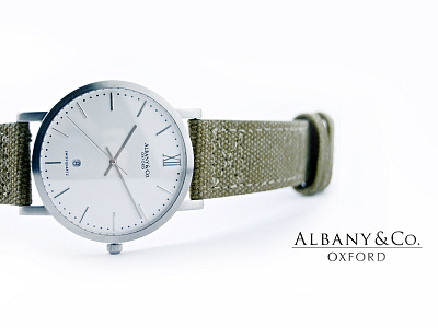 Albany & Co Watches campaign design graphic design kickstarter photoshop watches