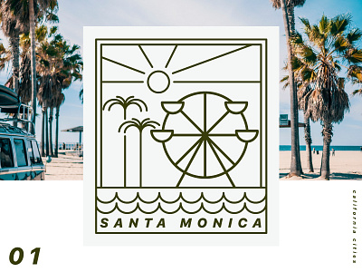 Santa Monica Badge