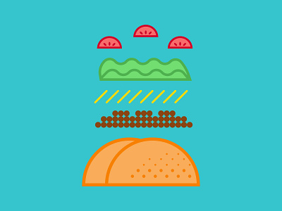 Tacos are life. design food illustration japanese mexican mexican food tacos