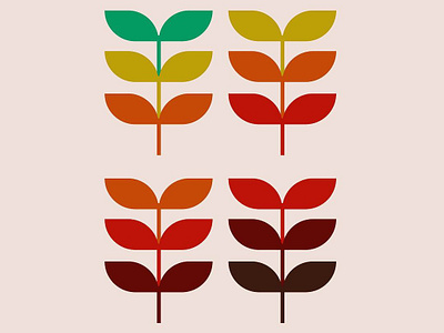 Fall leaves fall graphic illustration illustration design leaf leaves plant
