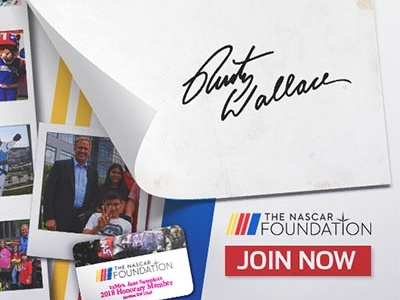 NASCAR Foundation membership email