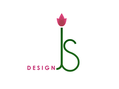 Logo 1 for JS Design adobe branding design flat flat design flat design flower flower flower logo logo logodesign logos logotype photoshop professional simple design simple logo