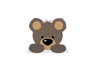 Bear adobe animal bear bears cute design flat flat design illustration photoshop teddybear