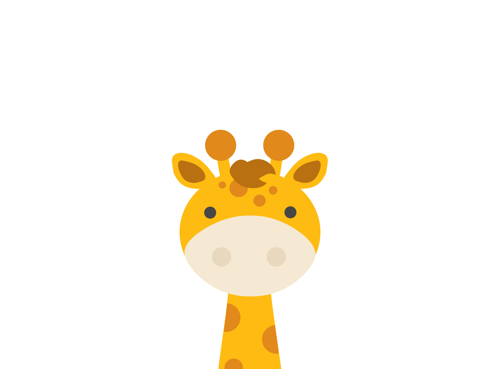 Giraffe by Jayde Bloomer on Dribbble