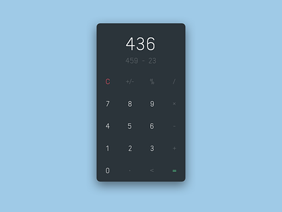 Daily UI Challenge: Calculator