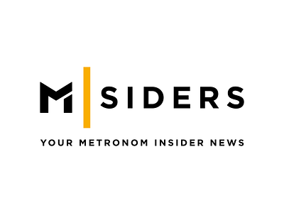 Metronom Insiders Logo branding logo