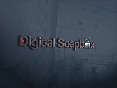 Digital Soapbox Youtube Channel brand logo creative logo logo youtube channel logo