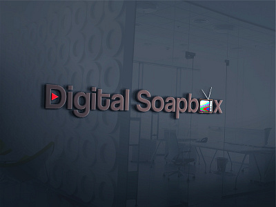 Digital Soapbox Youtube Channel brand logo creative logo logo youtube channel logo