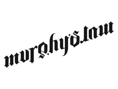 'Murphy's Law' Ambigram ambigram