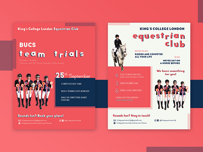 Sport event / leaflet design