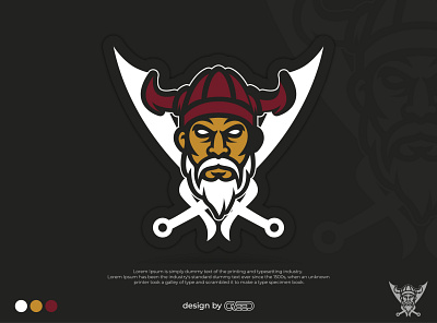Viking app artwork brand branding design flat icon illustration illustrator minimal ux web