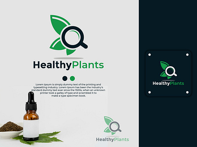 Logo Design Healthy Plants