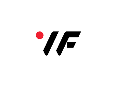 WF Monogram Logo brand branding design fiverr identity illustration illustrator logo minimal ui
