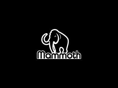 Mammoth animation artwork brand branding design fiverr flat graphic deisgn icon icons identity illustration illustrator lettering logo logo design minimal typography vector website