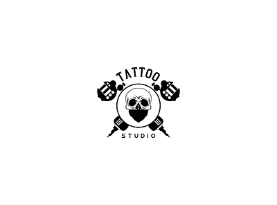 Tattoo studio brand branding design fiverr identity illustrator logo minimal typography vector