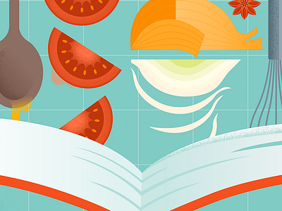 Cooking Books Collection for Google Play cook book cooking flat google graphic illustration marketing merchandising play store promotion tech vector
