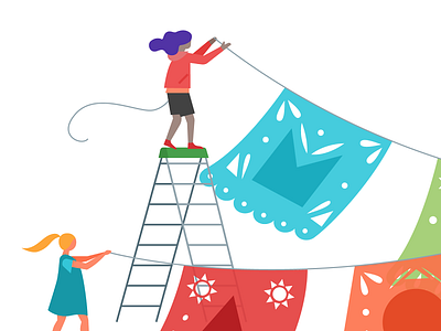 Editorial illustrations for the Google Play Dev blog