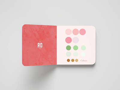 Colors Book - RD colors graphic design pink