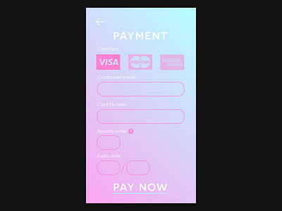 Daily UI Challenge - #2 Credit Card Checkout card checkout daily daily ui challenge dailyui design payment shoping ui