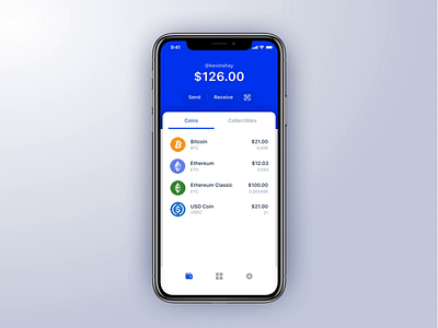 Coinbase Wallet's new send flow crypto crypto currency mobile ui motion design ui ux