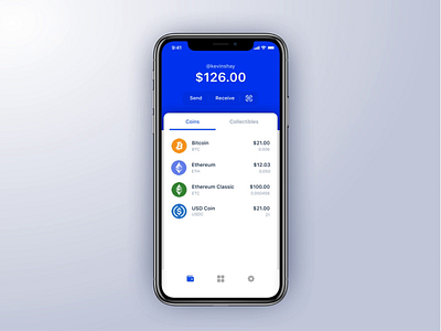 Coinbase Wallet's new send flow crypto crypto currency mobile ui motion design ui ux