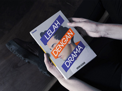 Lelah Dengan Drama book book cover book design branding cover design design