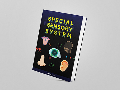 Special Sensory System biology book book cover branding design