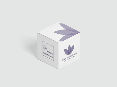 Cocrus Saffron - Packaging Design branding design logo makeup minimal packaging