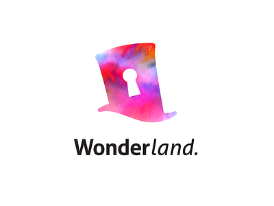 Wonderland color hat key land lock madhatter wonder wonderland