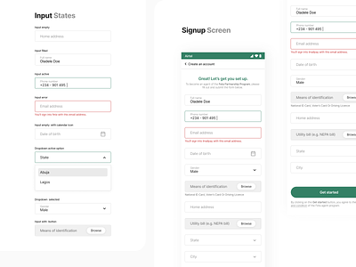 Fintech UI Components