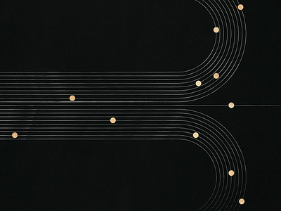 Lines Inspired by Aboriginal Art No.1 aboriginal black black and white branding conference design film gold foil gritty line art line artwork lines paper texture texture