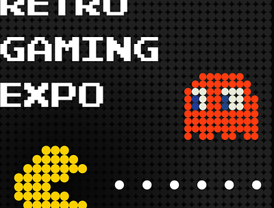 Gaming Expo 1 1 graphicdesign poster art retro