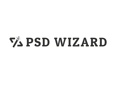 PSD Wizard Re-branding: The Logo animation clean design illustration inspiration minimal responsive webdesign