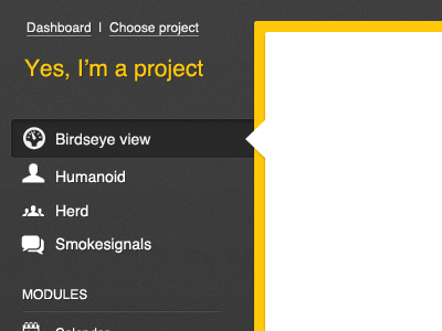 Yes, I'm a project kodebyraaet management project ui